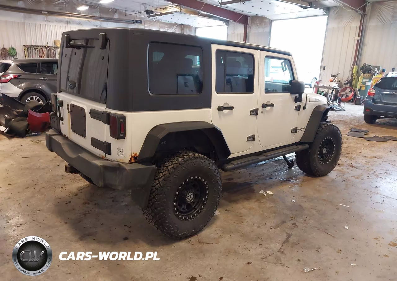 2008 Jeep Wrangler Unlimited Rubicon VIN:1J4GA69138L540571 - 4