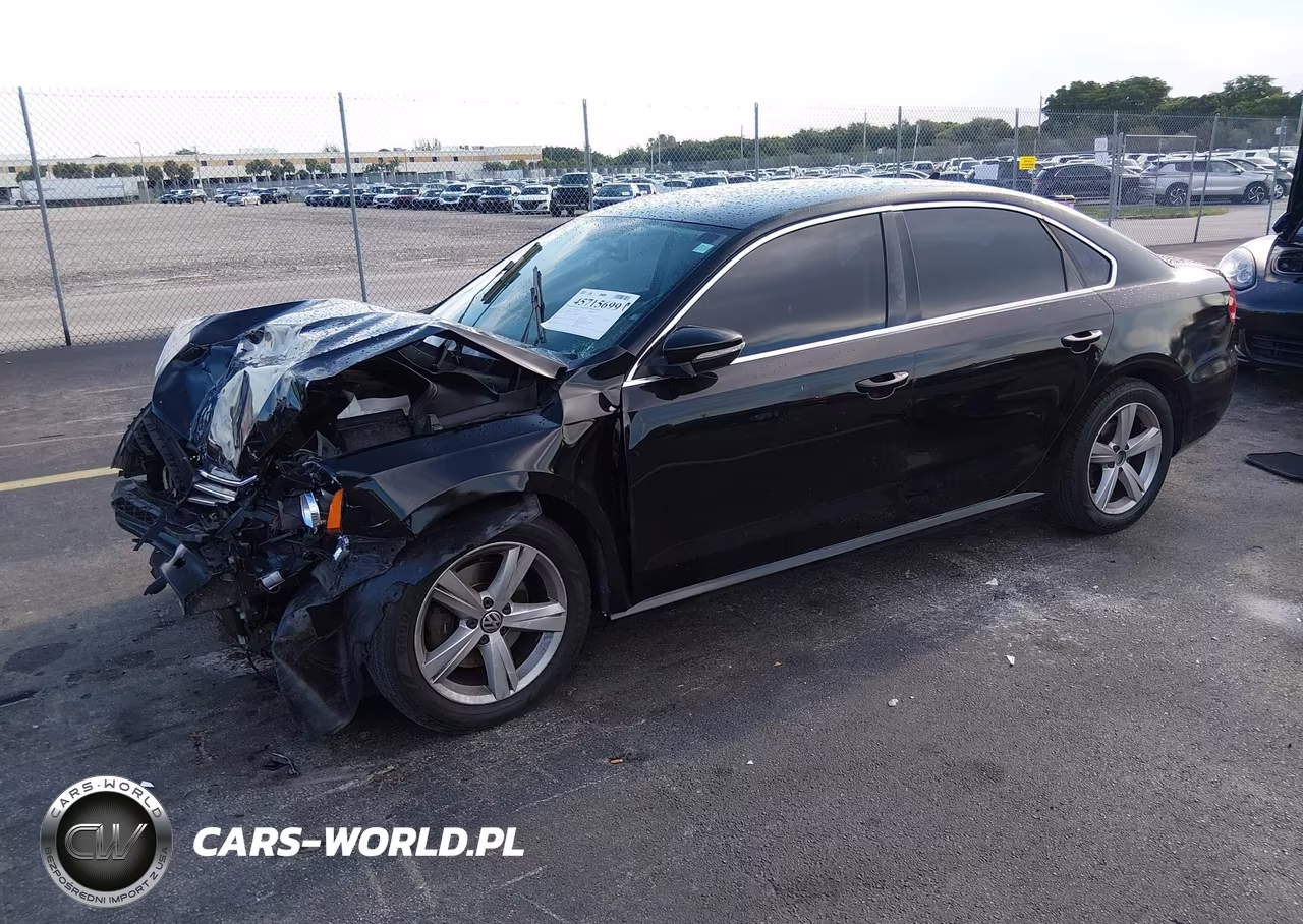 2012 Volkswagen Passat 2.5L Se VIN:1VWBH7A31CC050070 - 2