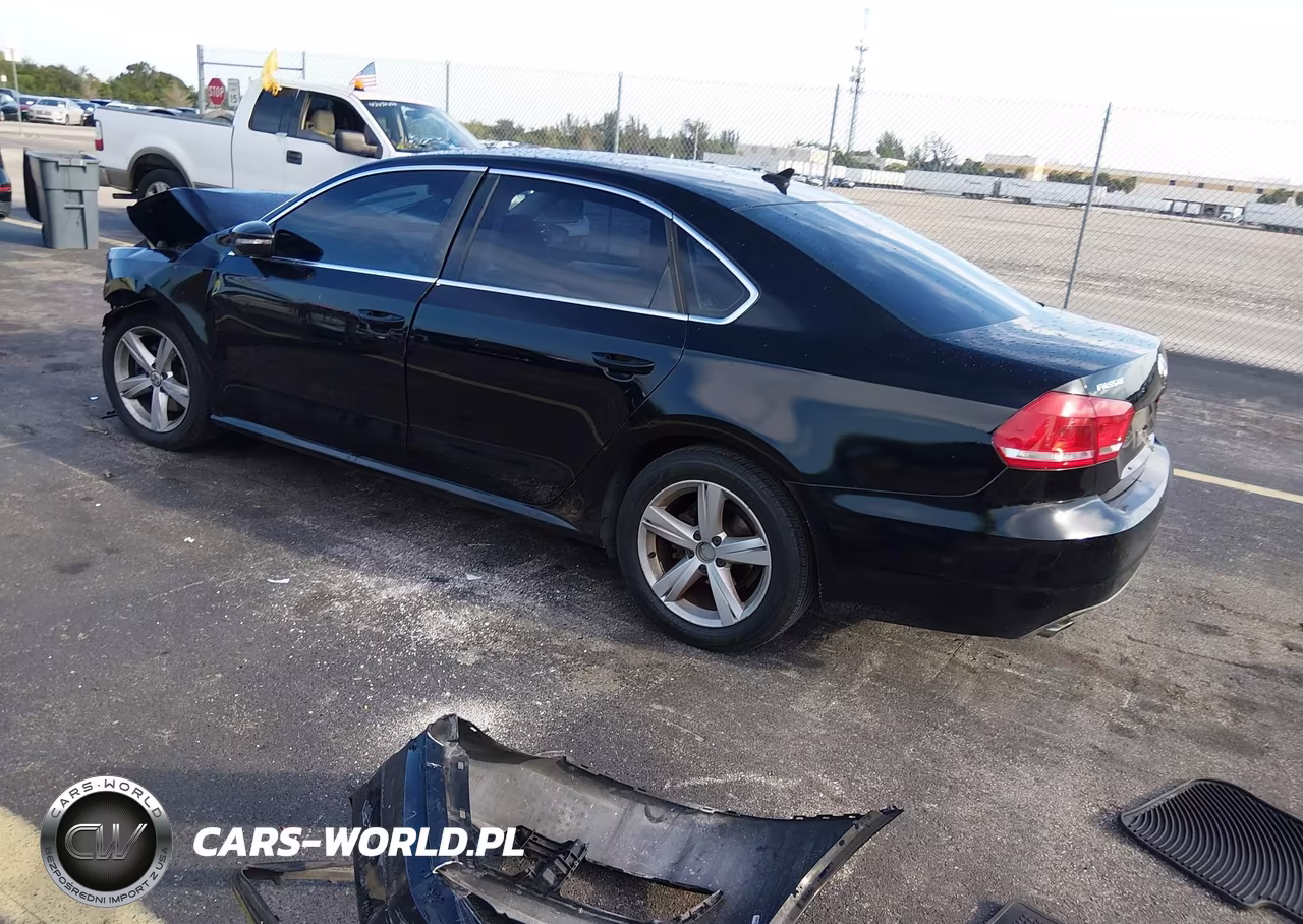 2012 Volkswagen Passat 2.5L Se VIN:1VWBH7A31CC050070 - 3