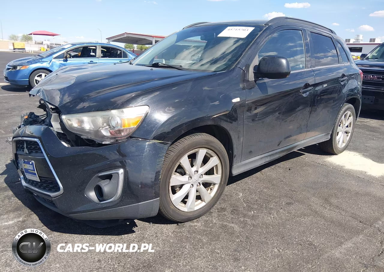 2014 Mitsubishi Outlander Sport Se VIN:4A4AP4AUXEE018775 - 2