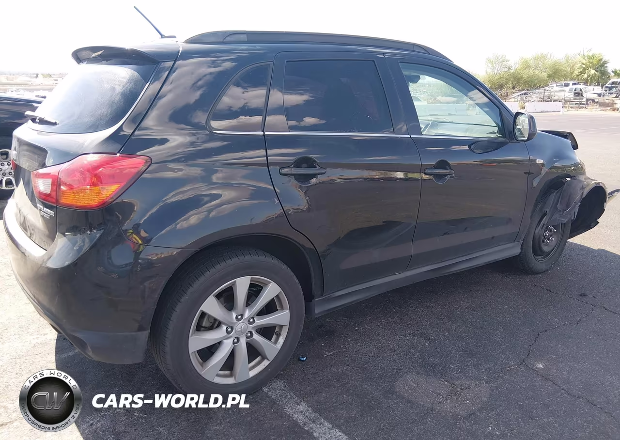 2014 Mitsubishi Outlander Sport Se VIN:4A4AP4AUXEE018775 - 4