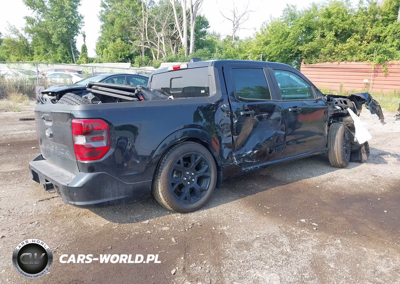 2025 Ford Maverick Lobo VIN:3FTCW8PA6SRA44368 - 4