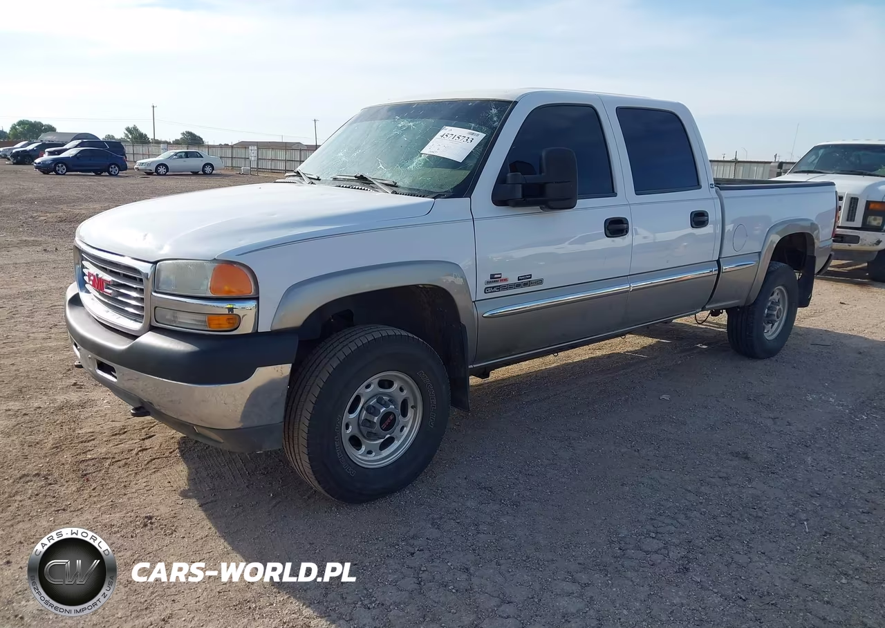 2002 GMC Sierra 2500Hd Sle VIN:1GTHC23152F100248 - 2