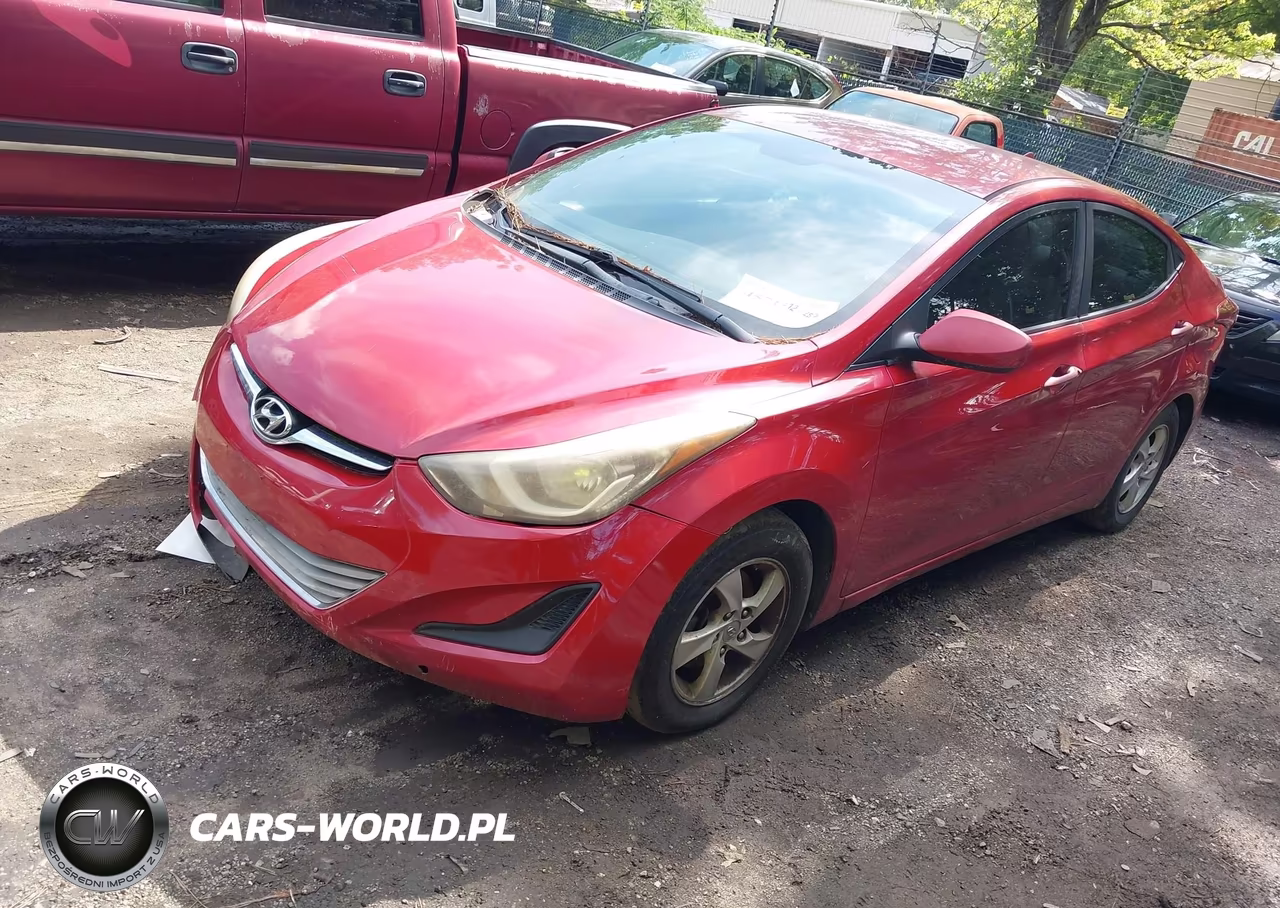 2014 Hyundai Elantra Se VIN:KMHDH4AE0EU144154 - 2