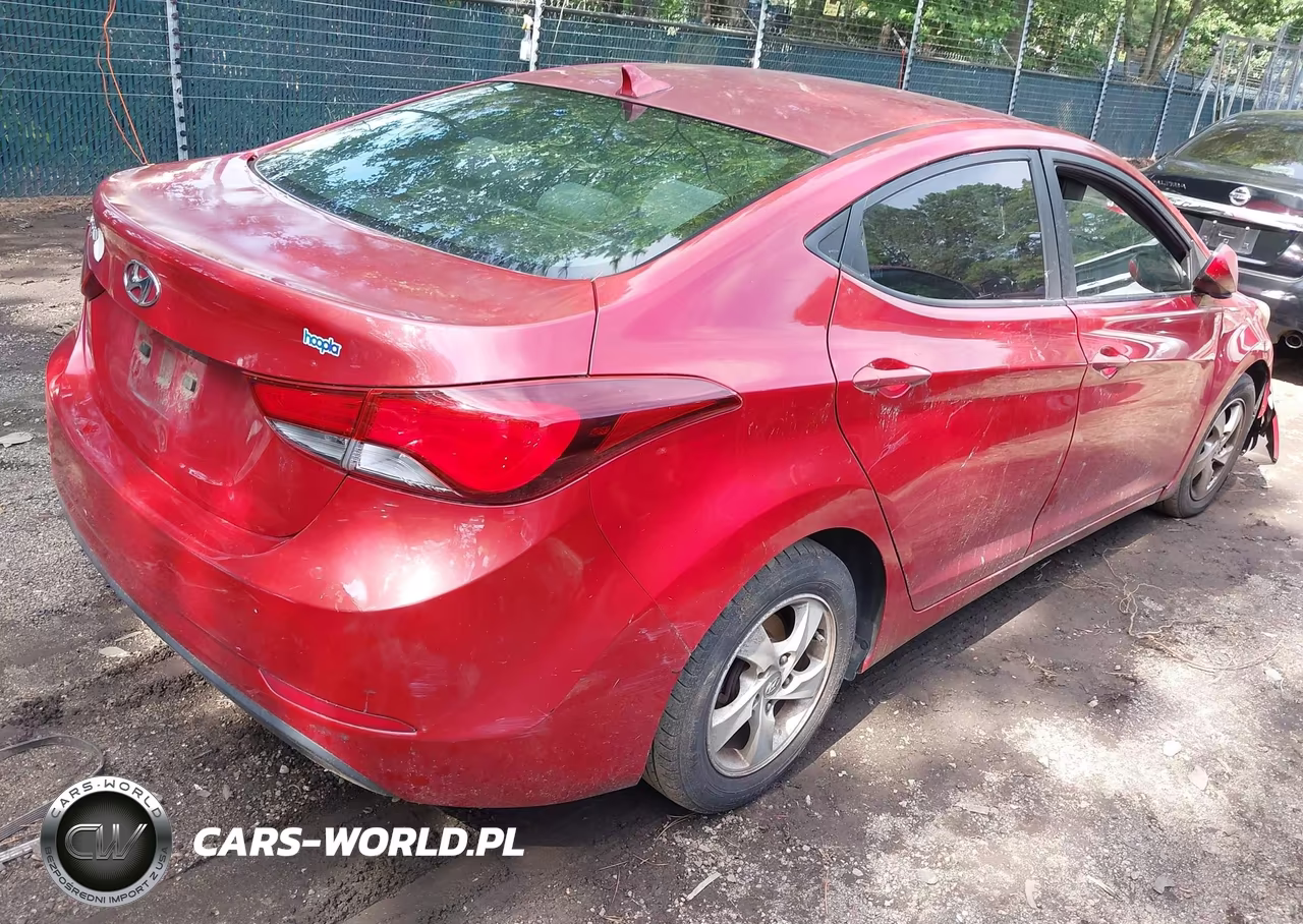 2014 Hyundai Elantra Se VIN:KMHDH4AE0EU144154 - 4