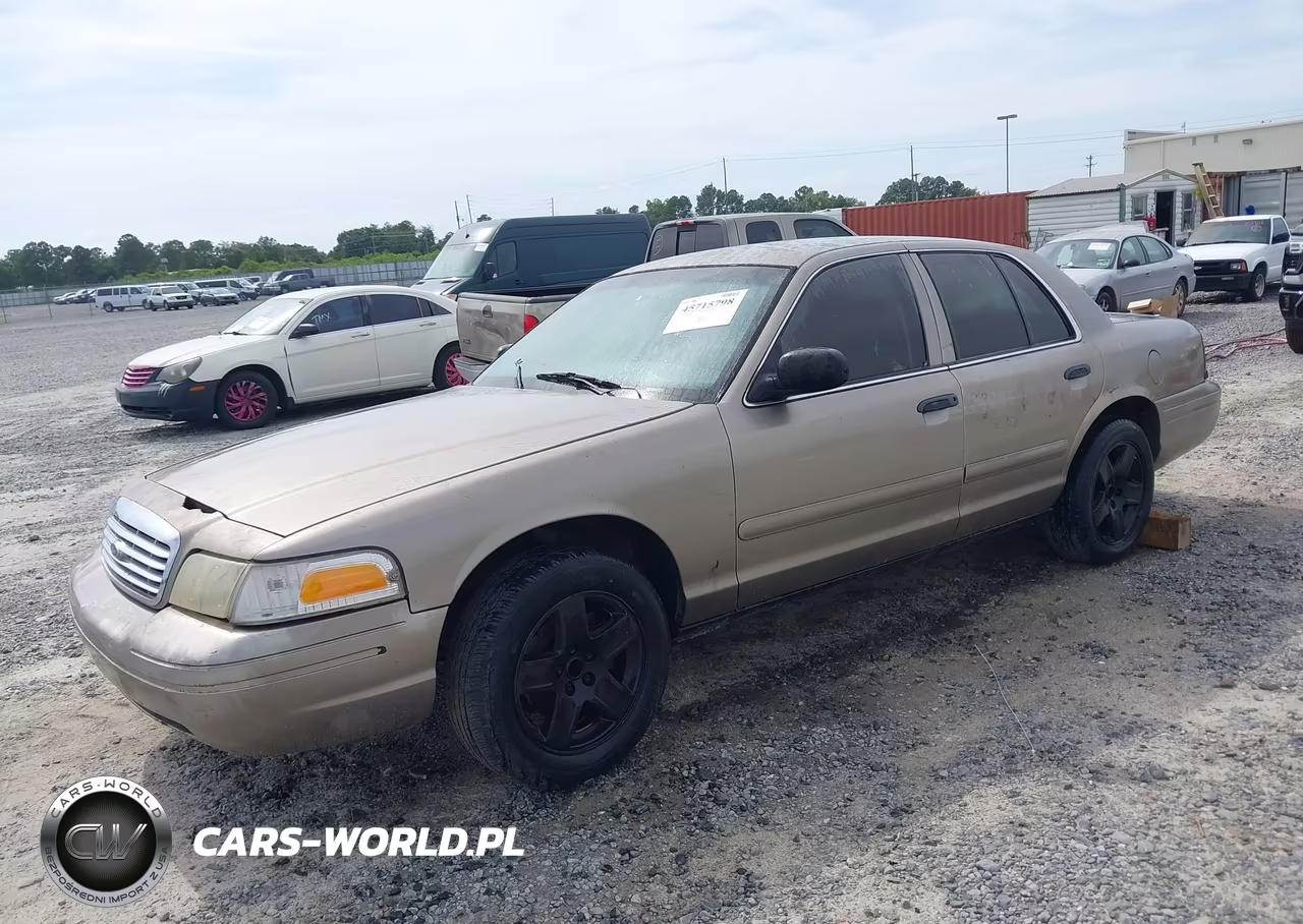 2003 Ford Crown Victoria Police VIN:2FAFP71W73X205327 - 2