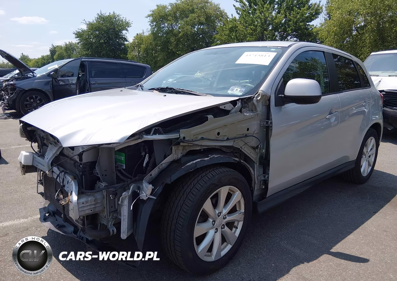 2015 Mitsubishi Outlander Sport Es VIN:4A4AP3AUXFE023602 - 2