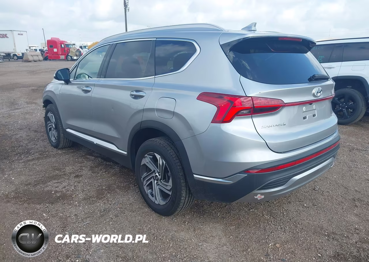 2021 Hyundai Santa Fe Sel VIN:5NMS64AJ4MH343048 - 3