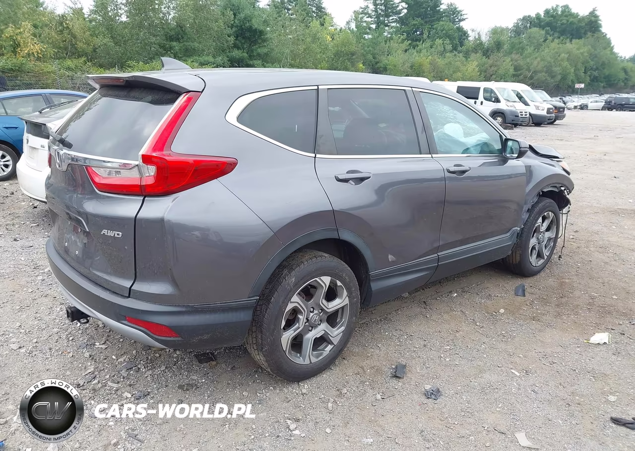 2018 Honda Cr-V Ex-L-Ex-L Navi VIN:5J6RW2H87JA000692 - 4