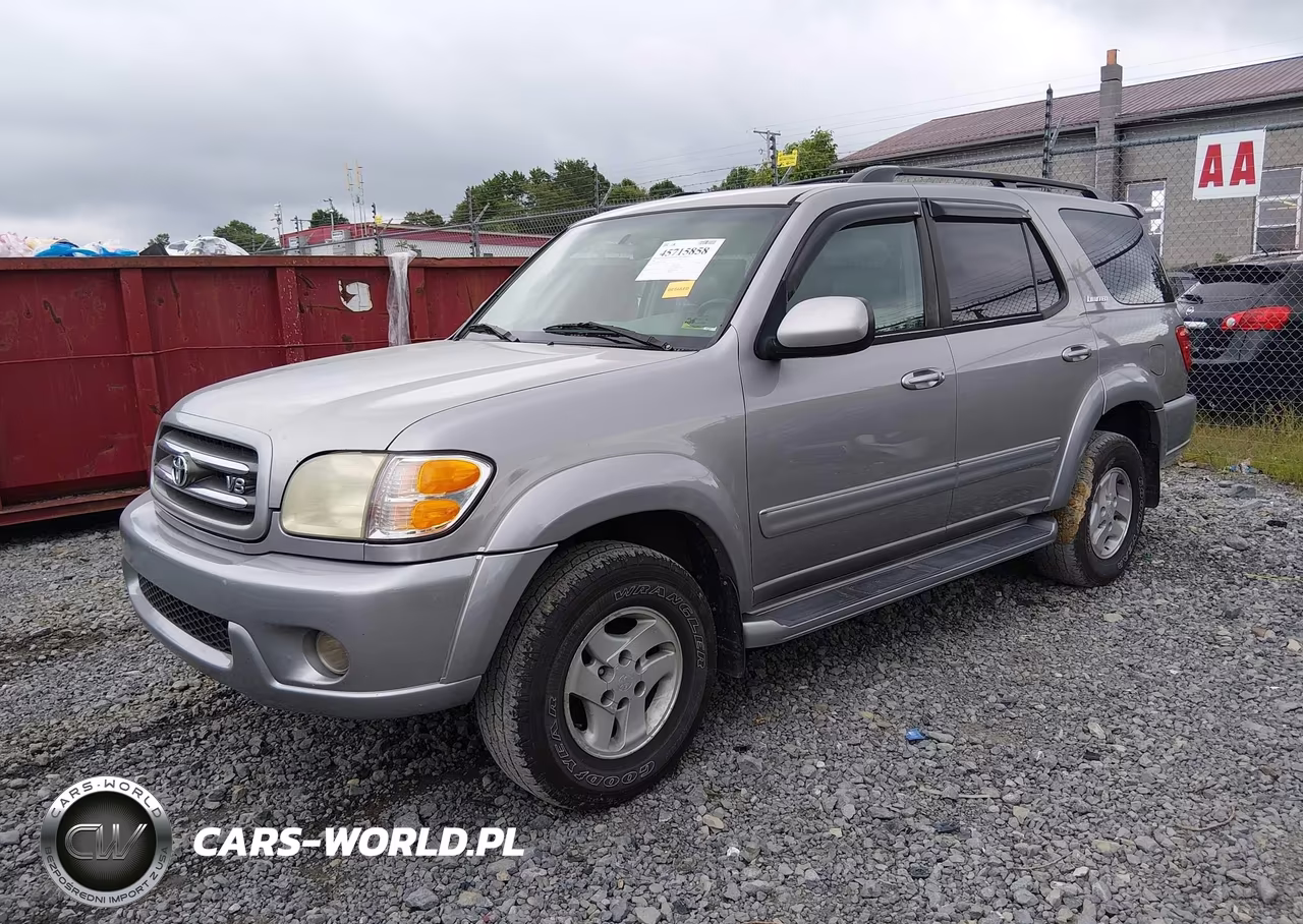 2002 Toyota Sequoia Limited V8 VIN:5TDBT48AX2S117721 - 2