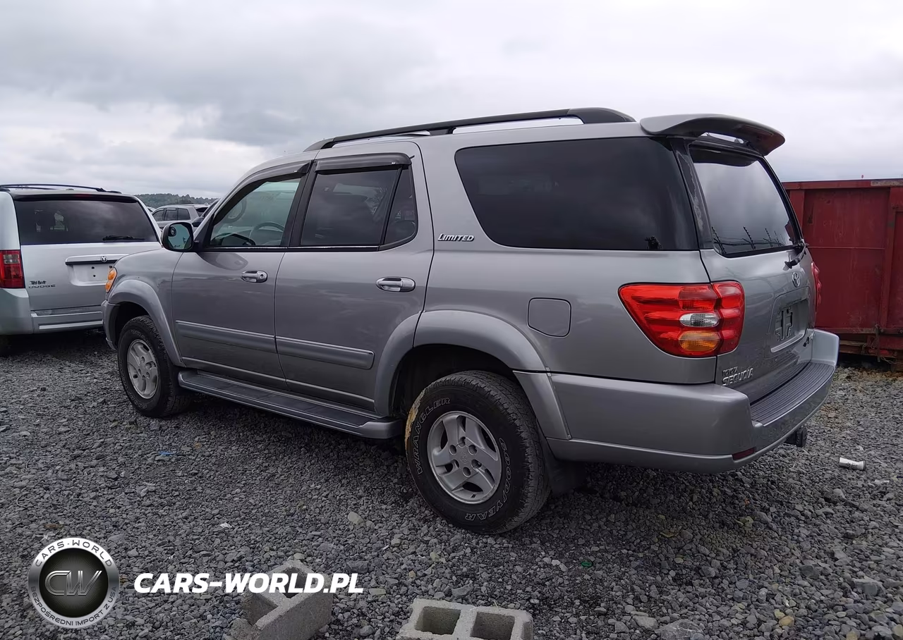 2002 Toyota Sequoia Limited V8 VIN:5TDBT48AX2S117721 - 3