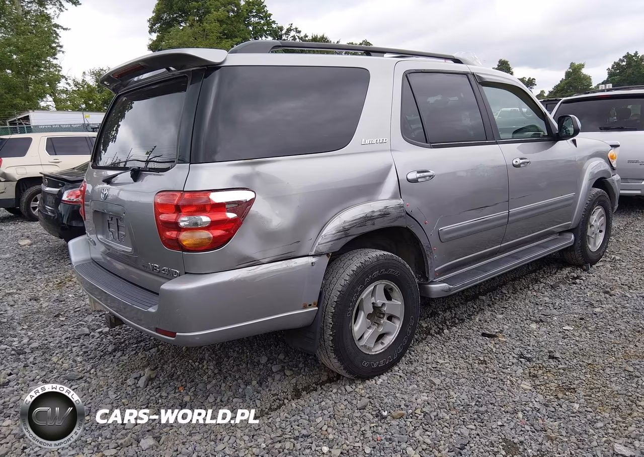 2002 Toyota Sequoia Limited V8 VIN:5TDBT48AX2S117721 - 4