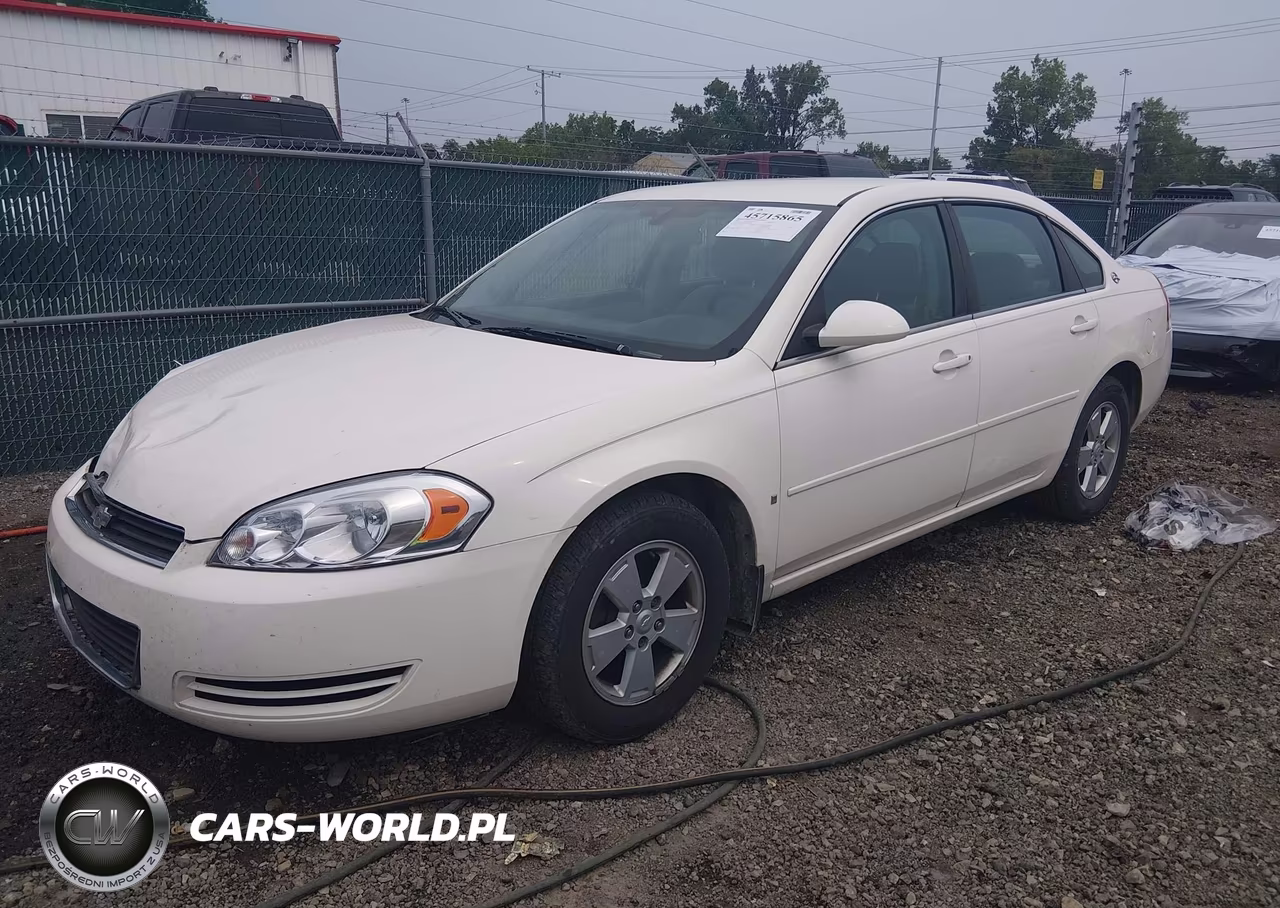2008 Chevrolet Impala Lt VIN:2G1WT55N181301503 - 2