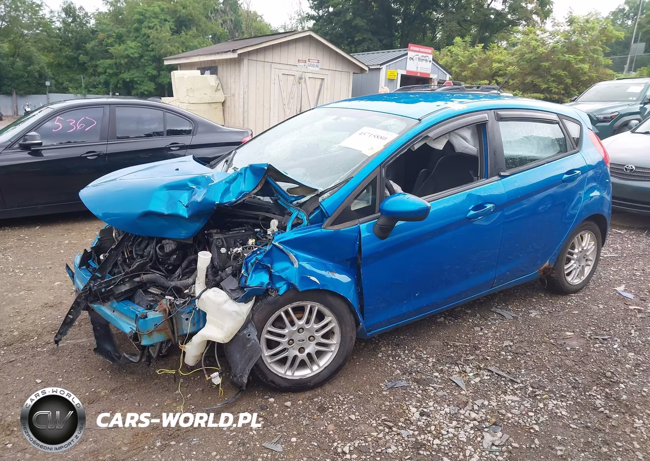 2012 Ford Fiesta Se VIN:3FADP4EJXCM161257 - 2