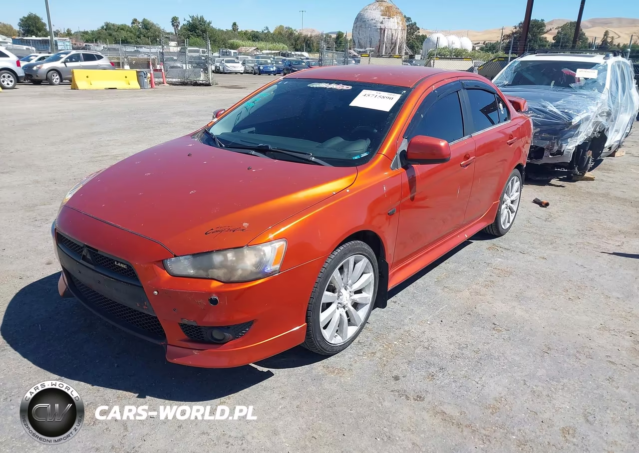 2011 Mitsubishi Lancer Gts VIN:JA32U8FW7BU041534 - 2