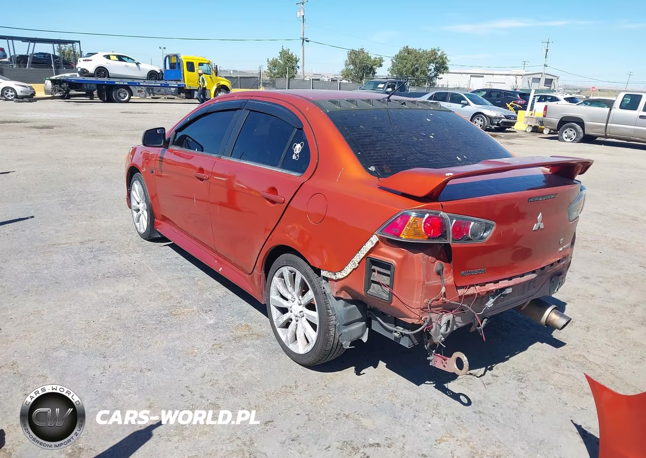 2011 Mitsubishi Lancer Gts VIN:JA32U8FW7BU041534 - 3