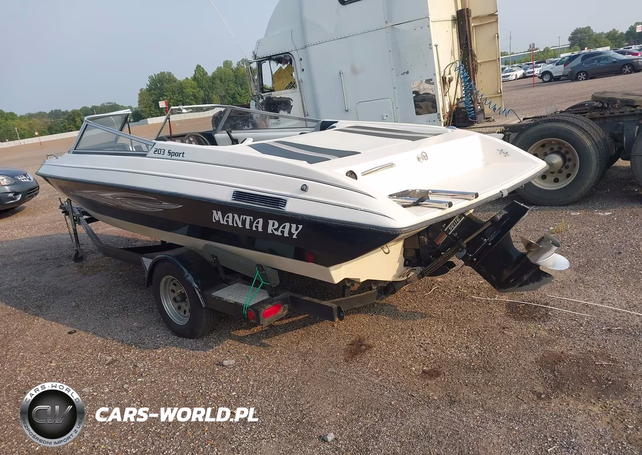 1992 Manta Ray 203 Manitou VIN:F1W12413G192 - 3