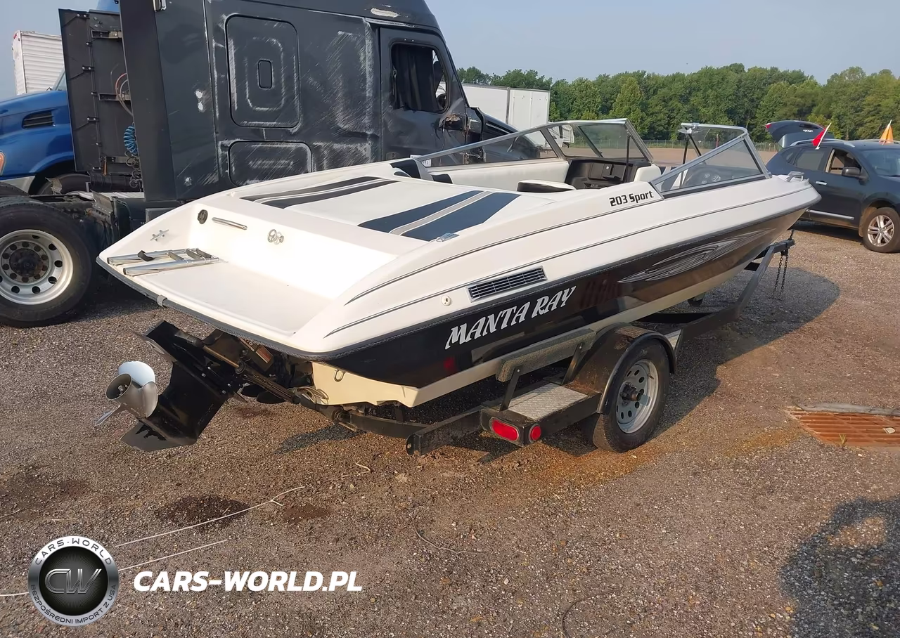 1992 Manta Ray 203 Manitou VIN:F1W12413G192 - 4