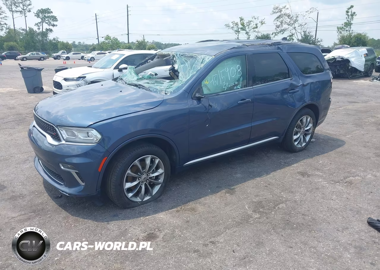 2021 Dodge Durango Sxt Plus Awd VIN:1C4RDJAG7MC852573 - 2