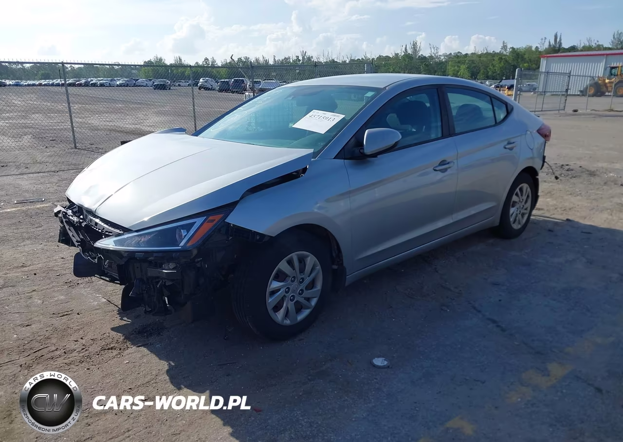 2020 Hyundai Elantra Se VIN:KMHD74LF8LU100568 - 2