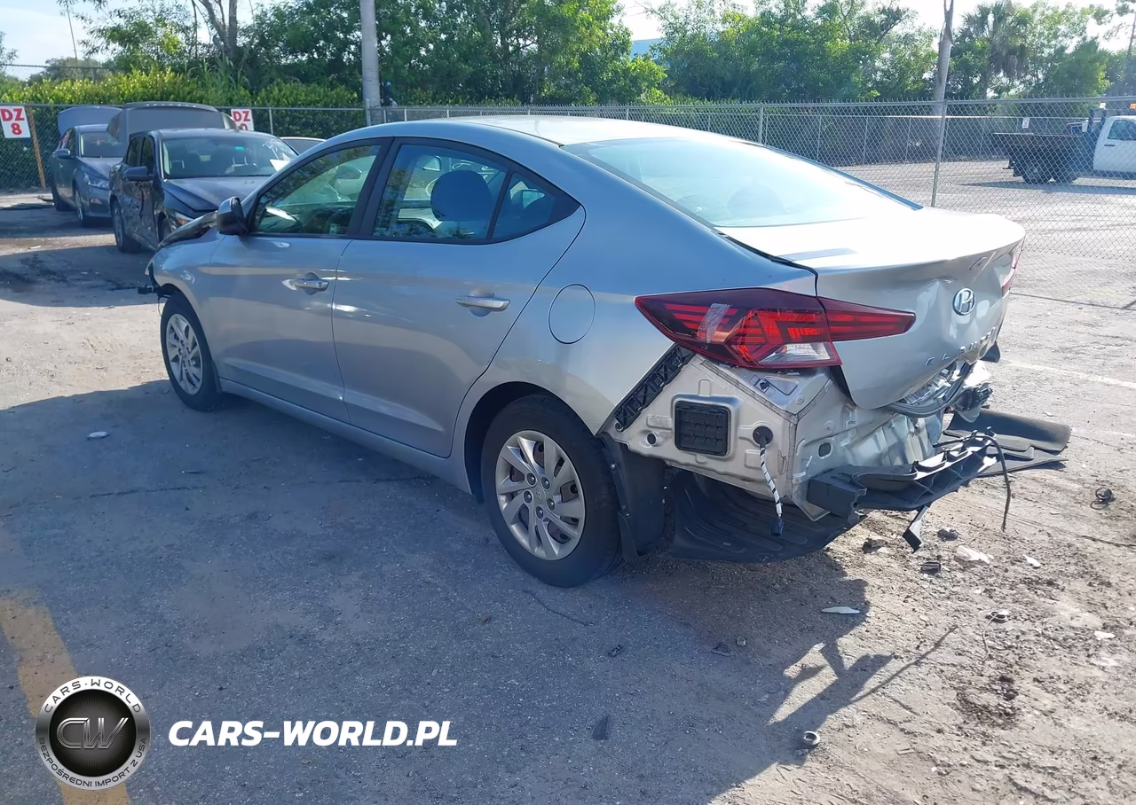 2020 Hyundai Elantra Se VIN:KMHD74LF8LU100568 - 3