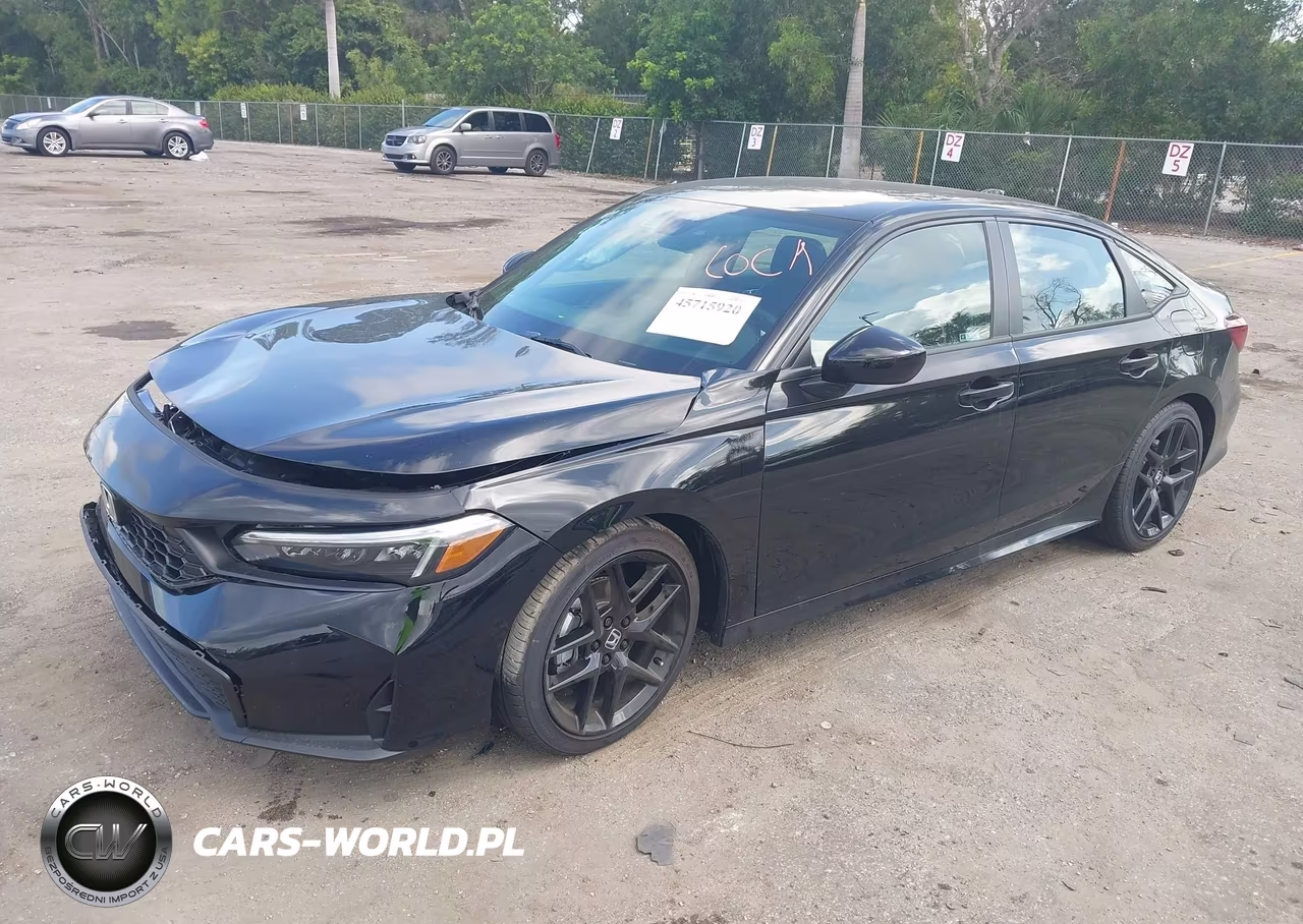 2026 Honda Civic Sport VIN:2HGFE2F54TH592594 - 2