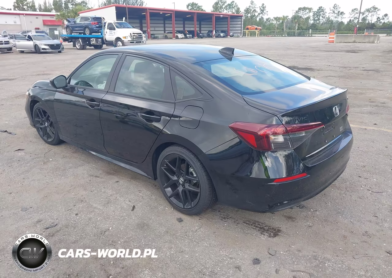 2026 Honda Civic Sport VIN:2HGFE2F54TH592594 - 3
