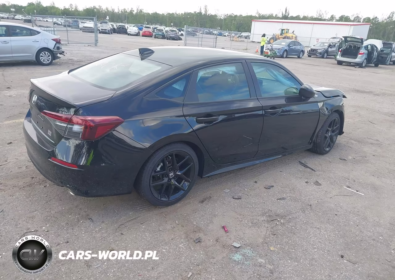 2026 Honda Civic Sport VIN:2HGFE2F54TH592594 - 4