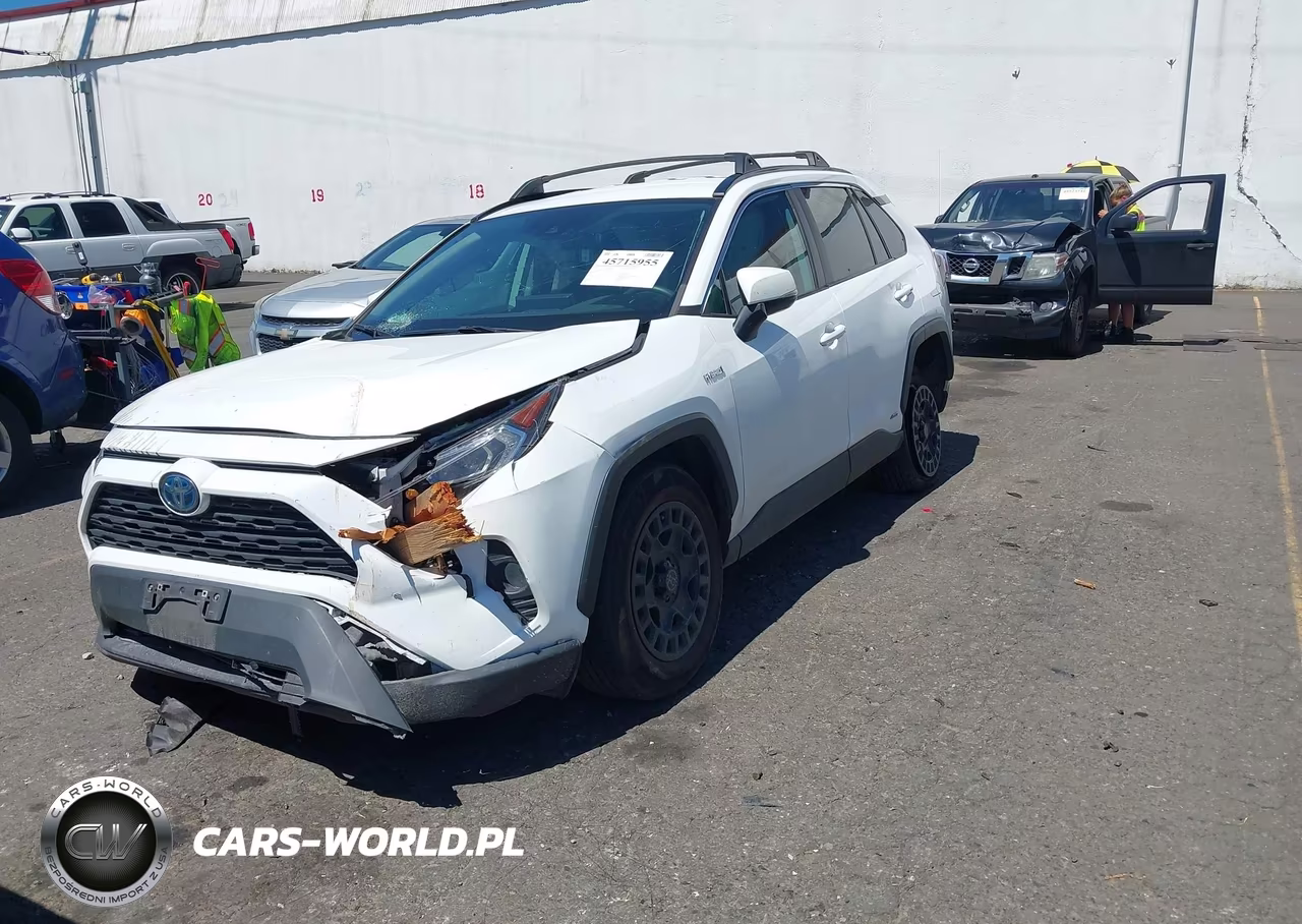 2021 Toyota Rav4 Hybrid Xle VIN:4T3RWRFV7MU045659 - 2