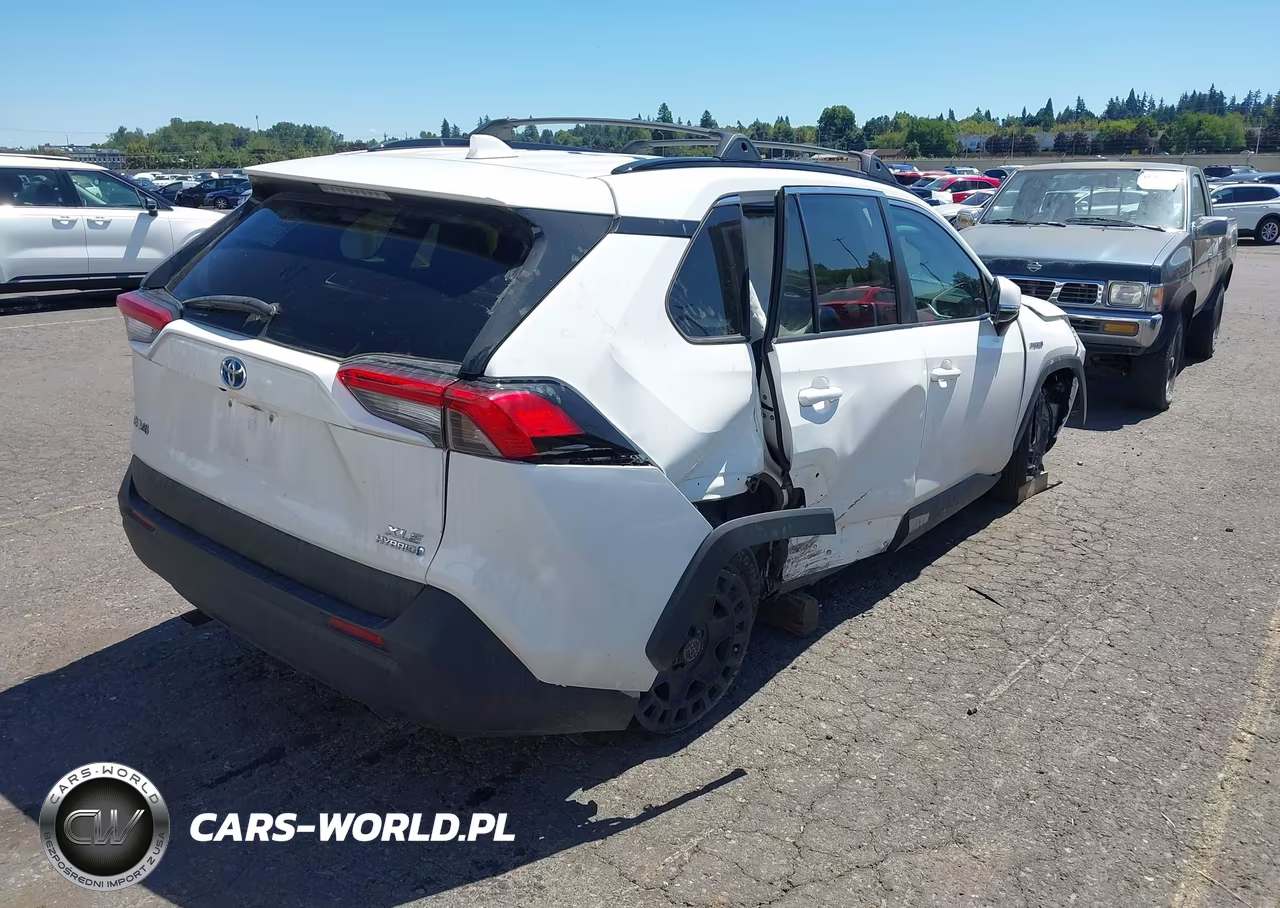 2021 Toyota Rav4 Hybrid Xle VIN:4T3RWRFV7MU045659 - 4