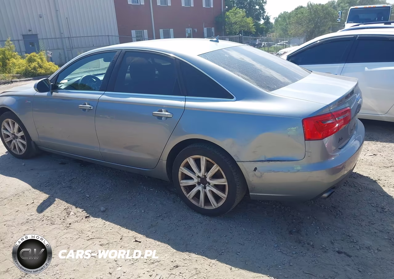 2013 Audi A6 3.0T Premium VIN:WAUGGAFC1DN134992 - 3