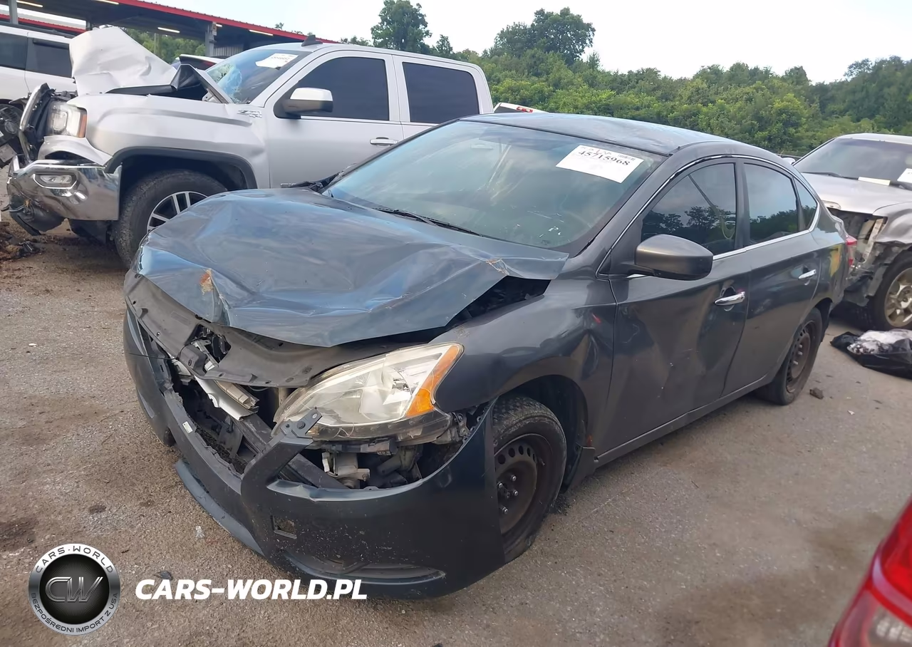 2015 Nissan Sentra Fe+ S-S-Sl-Sr-Sv VIN:3N1AB7AP9FL647126 - 2
