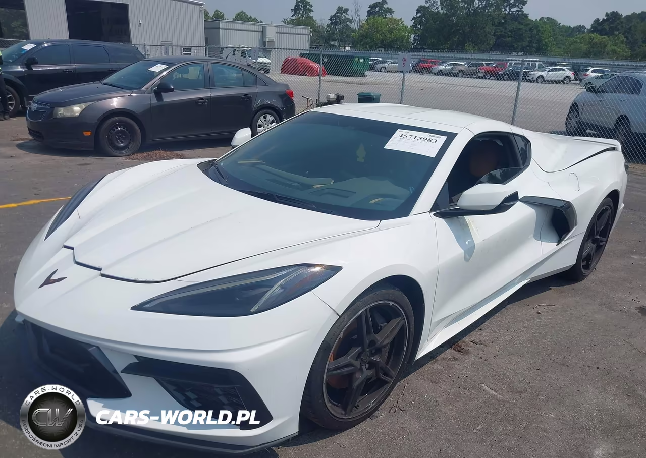 2022 Chevrolet Corvette Stingray Rwd 2Lt VIN:1G1YB2D44N5106573 - 2