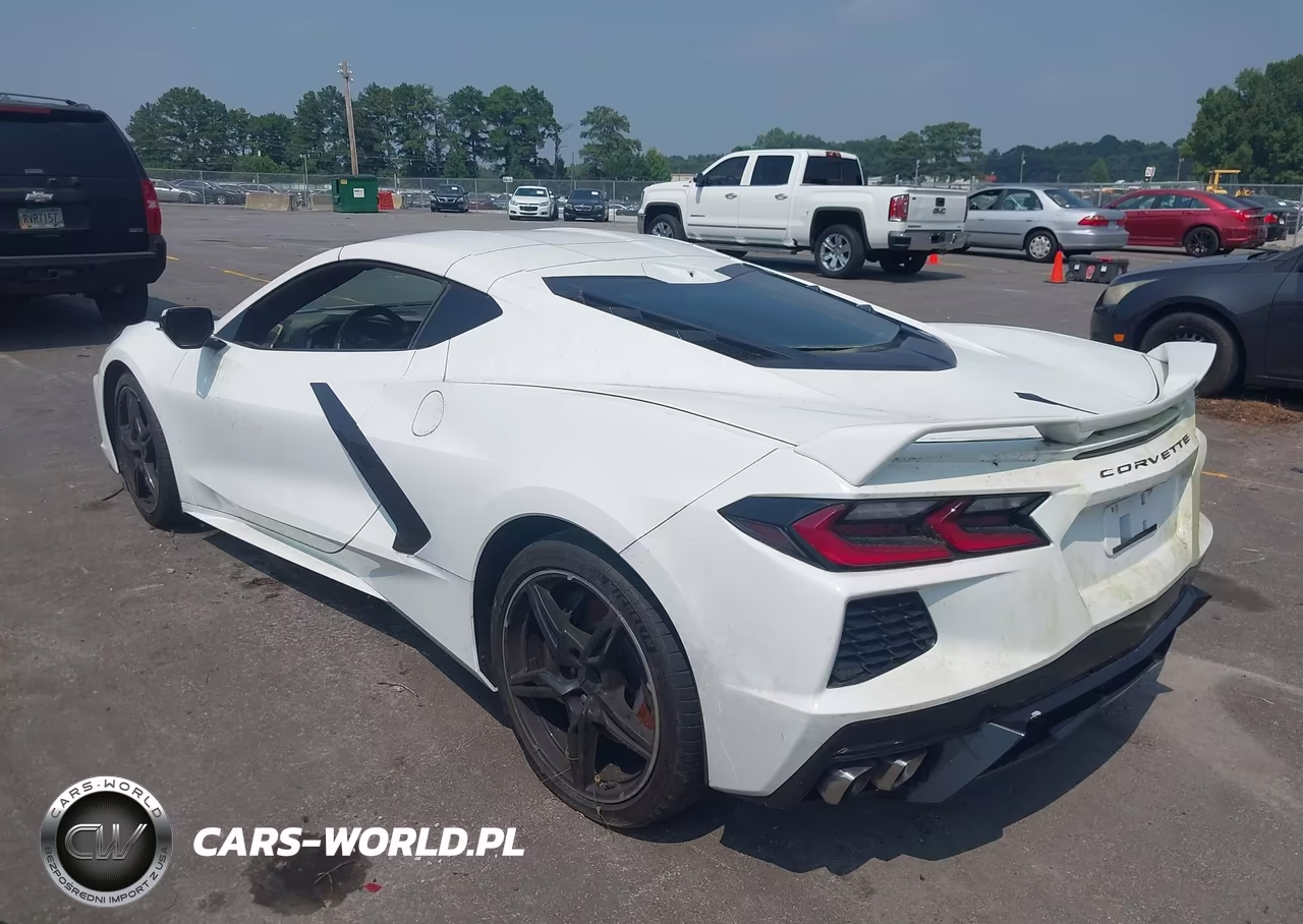 2022 Chevrolet Corvette Stingray Rwd 2Lt VIN:1G1YB2D44N5106573 - 3