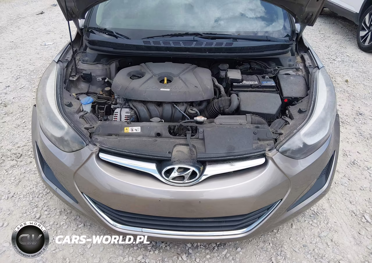 2014 Hyundai Elantra Se VIN:5NPDH4AE1EH517328 - 10