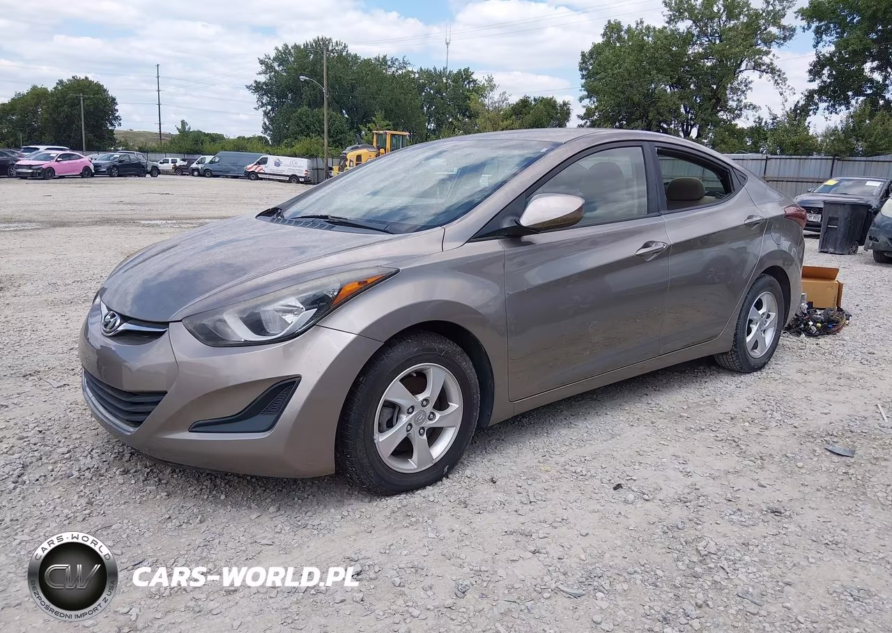 2014 Hyundai Elantra Se VIN:5NPDH4AE1EH517328 - 2