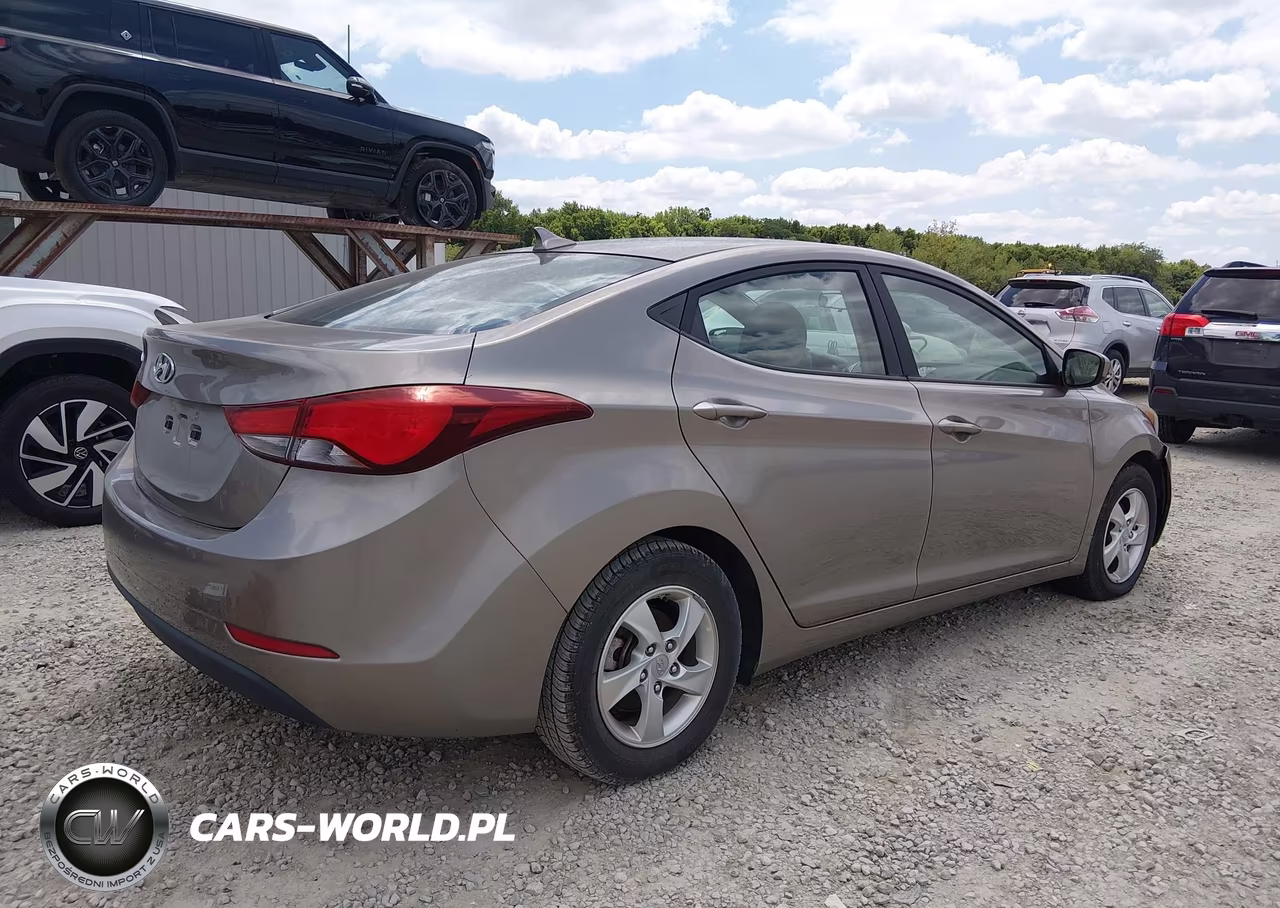 2014 Hyundai Elantra Se VIN:5NPDH4AE1EH517328 - 4