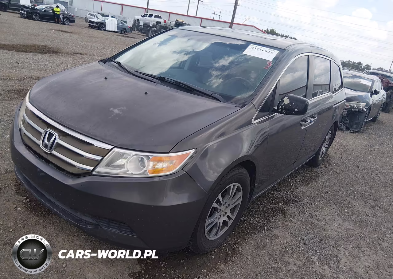 2012 Honda Odyssey Ex-L VIN:5FNRL5H63CB093624 - 2