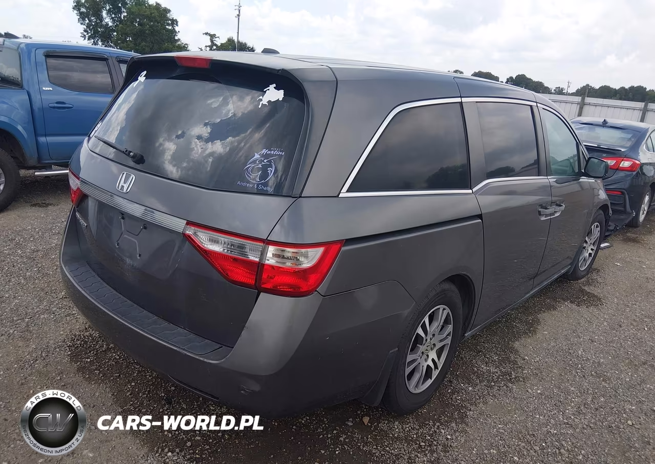 2012 Honda Odyssey Ex-L VIN:5FNRL5H63CB093624 - 4