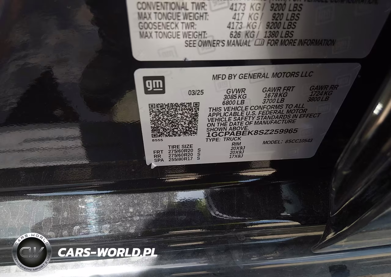 2025 Chevrolet Silverado 1500 2Wd Short Bed Custom VIN:1GCPABEK8SZ259965 - 9