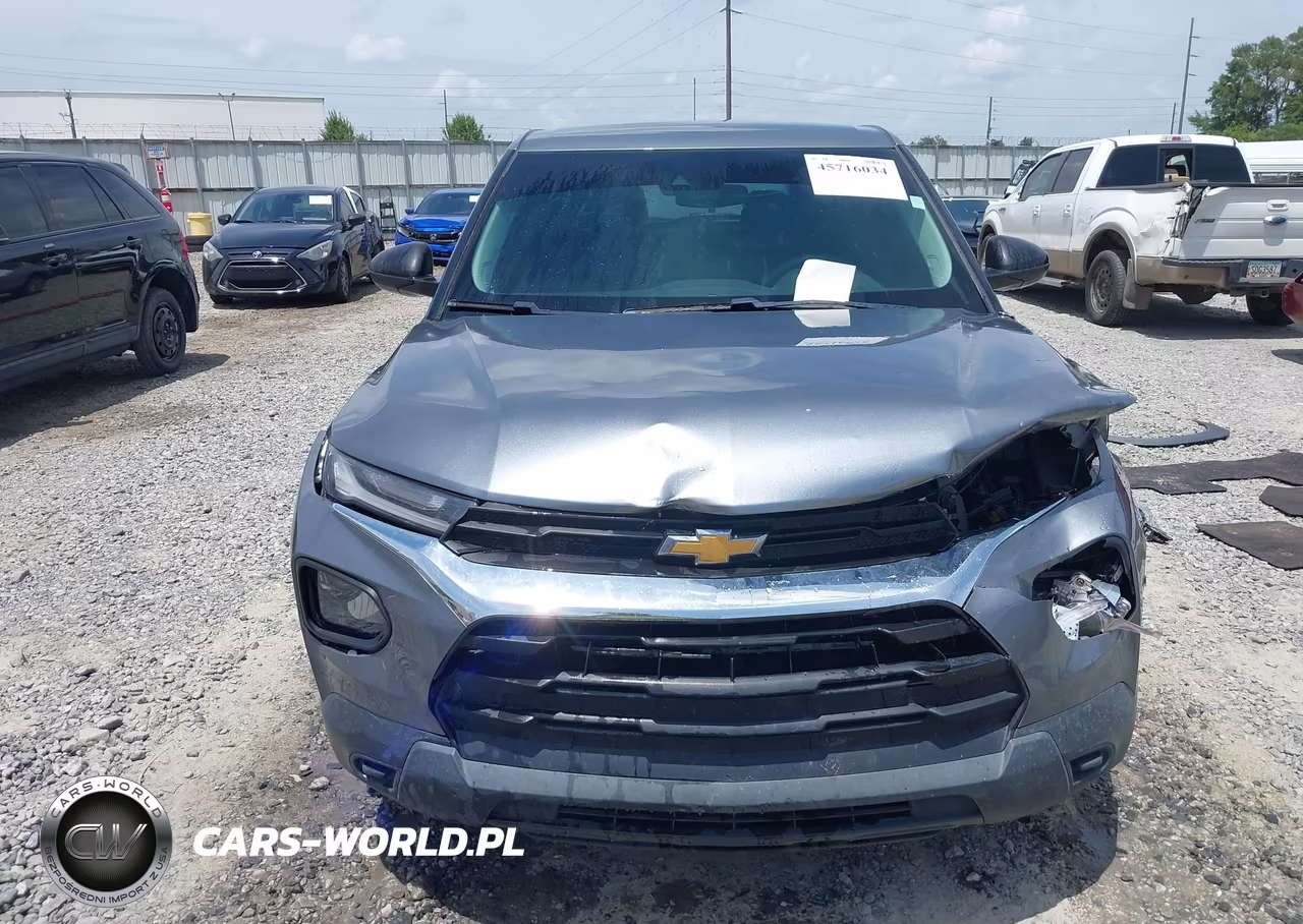 2022 Chevrolet Trailblazer Fwd Ls VIN:KL79MMS24NB119423 - 12