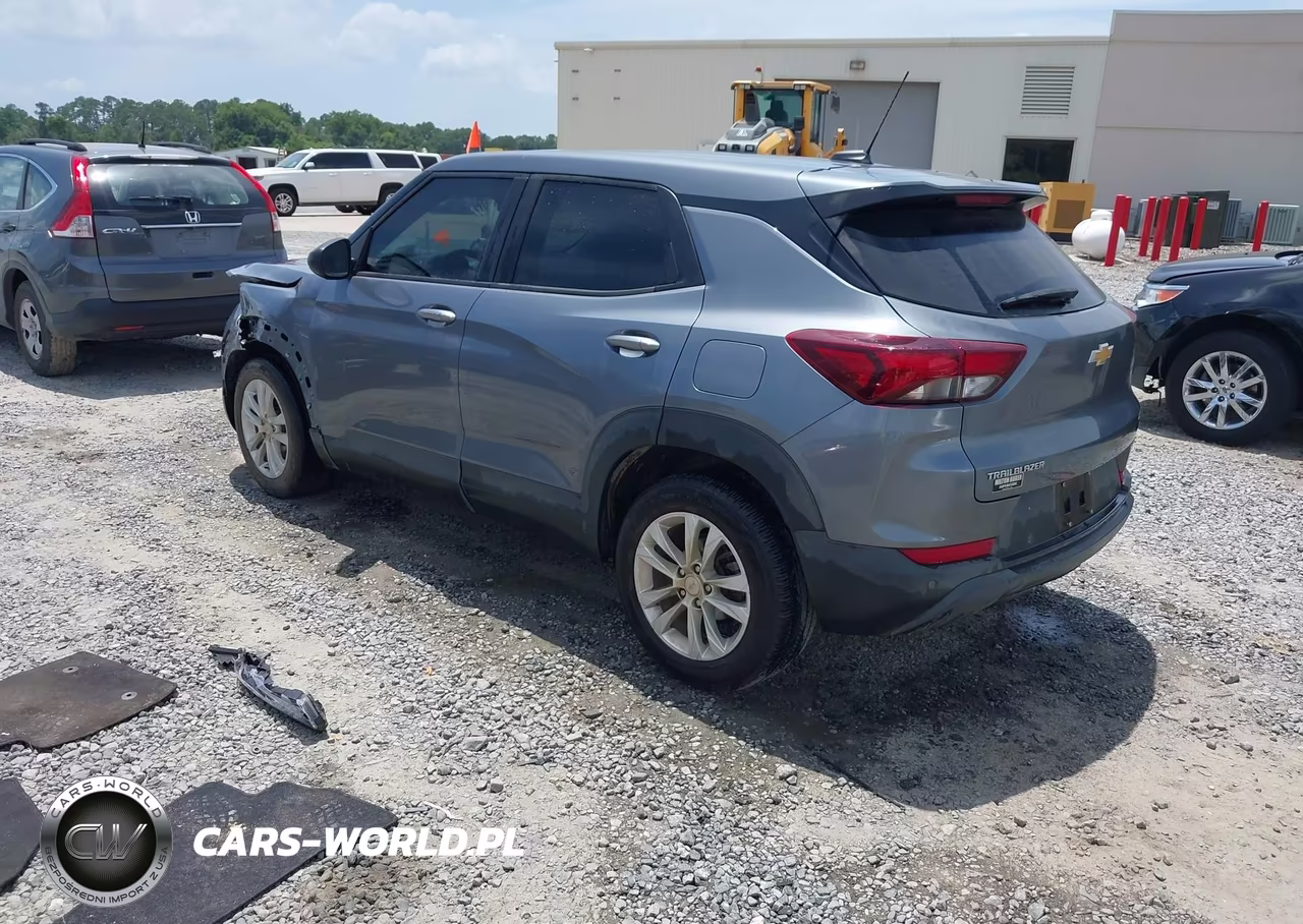 2022 Chevrolet Trailblazer Fwd Ls VIN:KL79MMS24NB119423 - 3