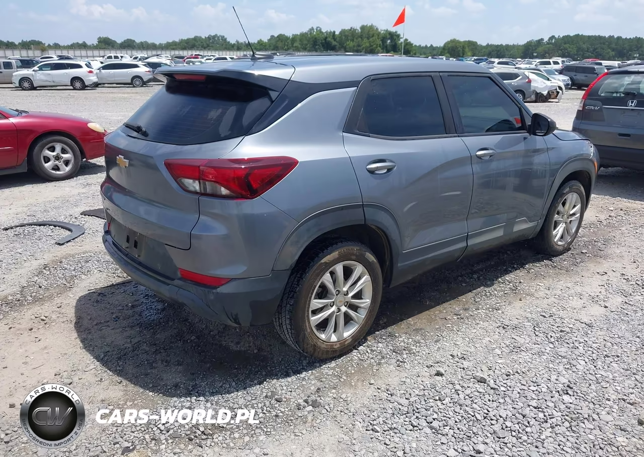 2022 Chevrolet Trailblazer Fwd Ls VIN:KL79MMS24NB119423 - 4