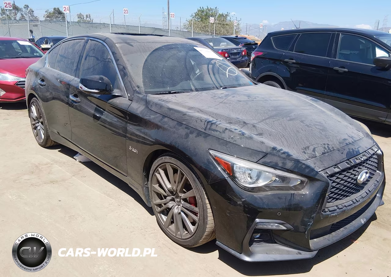 2019 Infiniti Q50 3.0T Red Sport 400