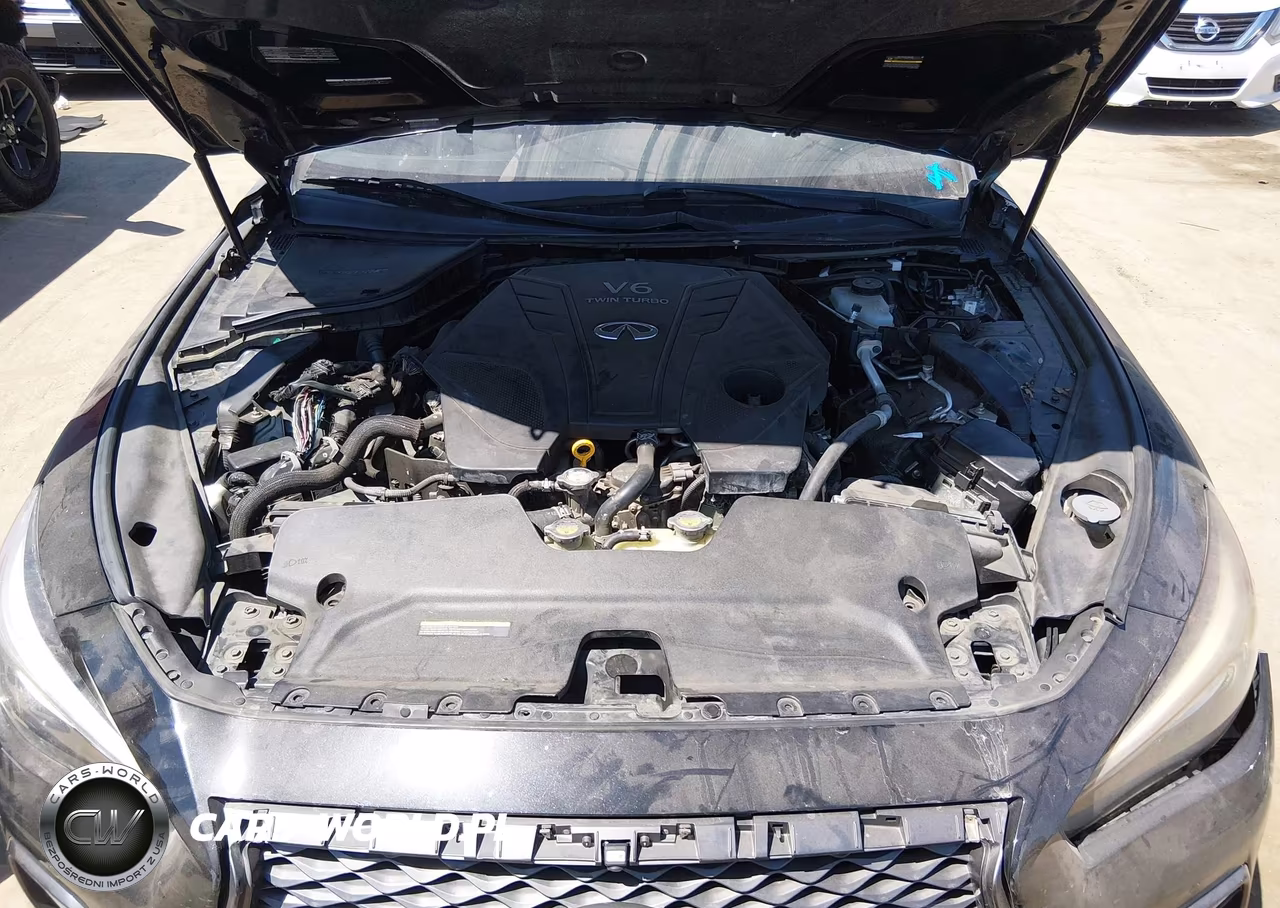 2019 Infiniti Q50 3.0T Red Sport 400 VIN:JN1FV7AP1KM760694 - 10