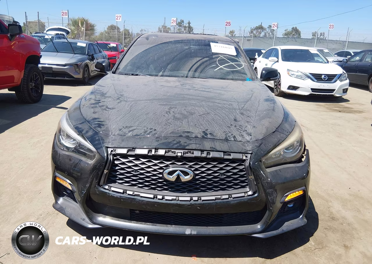 2019 Infiniti Q50 3.0T Red Sport 400 VIN:JN1FV7AP1KM760694 - 12