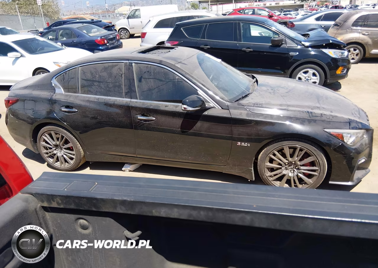 2019 Infiniti Q50 3.0T Red Sport 400 VIN:JN1FV7AP1KM760694 - 13