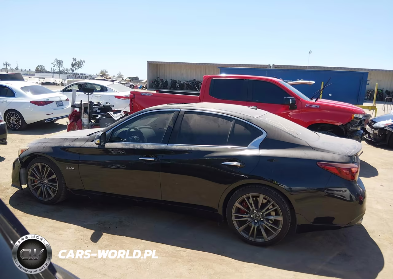 2019 Infiniti Q50 3.0T Red Sport 400 VIN:JN1FV7AP1KM760694 - 14