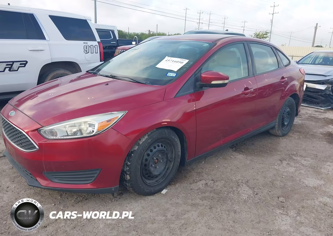 2016 Ford Focus Se VIN:1FADP3F25GL253160 - 2