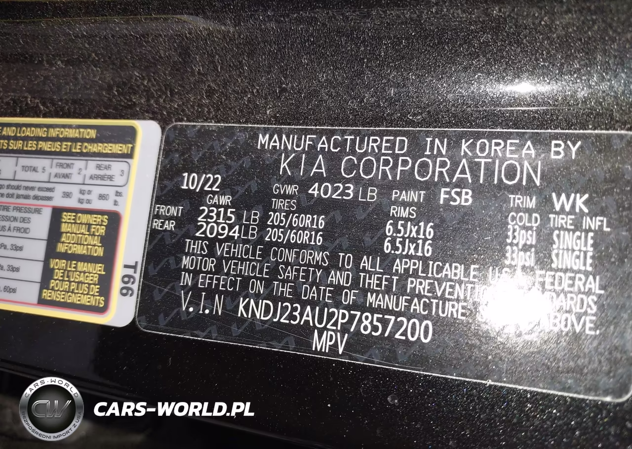 2023 Kia Soul Lx VIN:KNDJ23AU2P7857200 - 9